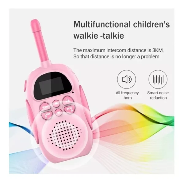 WALKIE TALKIE NIÑOS Y NIÑAS RECARGABLE - Image 4