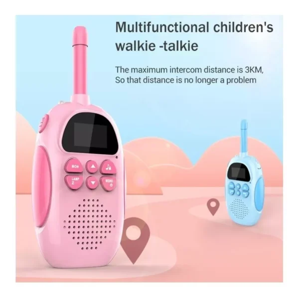WALKIE TALKIE NIÑOS Y NIÑAS RECARGABLE - Image 3