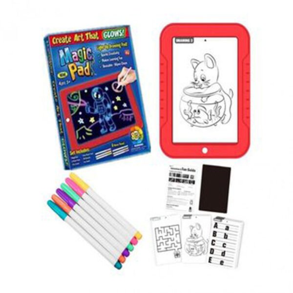 MAGIC PAD CON LUZ LED + 3 MARCADORES DOB - Image 3