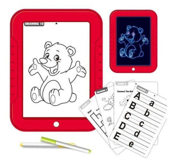 MAGIC PAD CON LUZ LED + 3 MARCADORES DOB - Image 2
